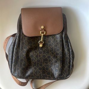 Calvin Klein small backpack.